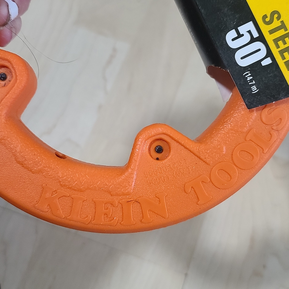 Klein Tools 50' Steel Fish Tape, Depth Finder, 56001 - Picture 4 of 6